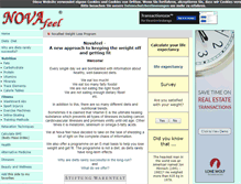 Tablet Screenshot of novafeel.com